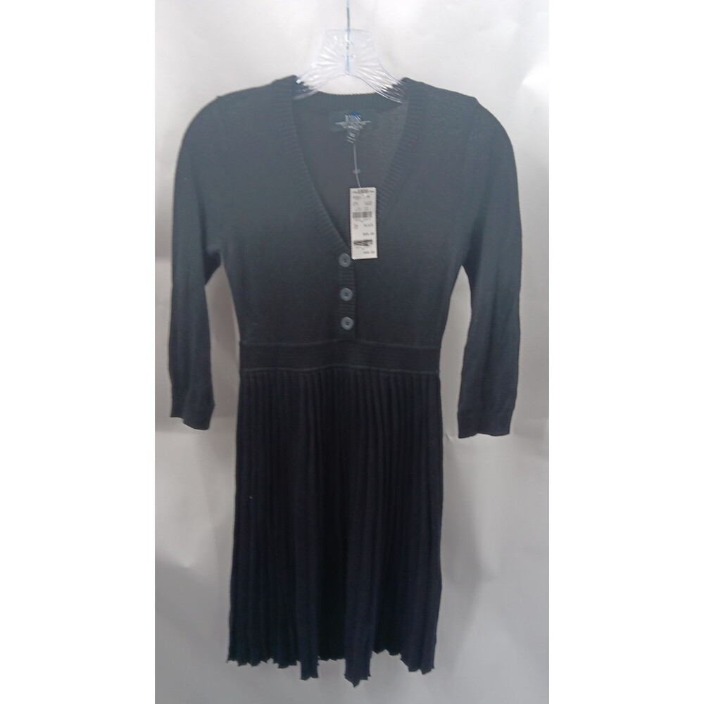 BMOSS Dress Women's Size: XS V-Neck Slip On Dress in Black New